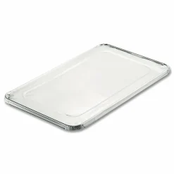 HFA Steam Pan Foil Lids, Fits Full-Size Pan, 40 Gauge, 12.88 x 20.81, 50/Carton