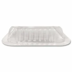 HFA Plastic Dome Lid, 8.25 x 8.25 x 1.5, Clear, 500/Carton