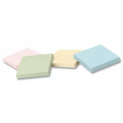 Highland Notes, 3 in x 3 in, 12 Pads, 100 Sheets/Pad, Assorted Pastel Colors