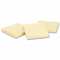 Highland Self-Stick Notes, 3" x 3", Yellow, 100 Sheets/Pad, 18 Pads/Pack
