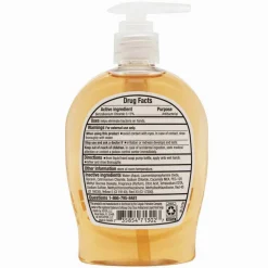 Highmark Antibacterial Liquid Hand Soap, Clean Scent, 7.5 Oz, Orange, Case Of 6 Bottles