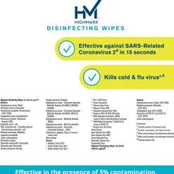 Highmark Disinfecting Wipes, Fresh Scent, 7