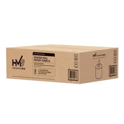 Highmark ECO Centerpull 2-Ply Paper Towels, 600' Per Roll, 100% Recycled, Pack Of 6 Rolls