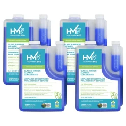 Highmark ECO Glass And Mirror Cleaner Concentrate, 2 Liters, Case Of 4 Bottles