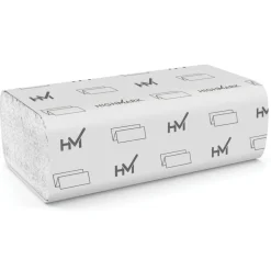 Highmark ECO Multi-Fold 1-Ply Paper Towels, 100% Recycled, White, 250 Sheets Per Pack, Case Of 16 Packs