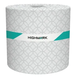 Highmark ECO 2-Ply Toilet Paper, 100% Recycled, 336 Sheets Per Roll, Case of 48 Rolls