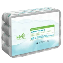 Highmark ECO 2-Ply Toilet Paper, 100% Recycled, 336 Sheets Per Roll, Case of 48 Rolls