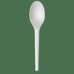 Highmark ECO Spoons, 6-1/2", White, Pack Of 1,000