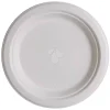 Highmark ECO Sugarcane Paper Plates, 9", White, Pack Of 500