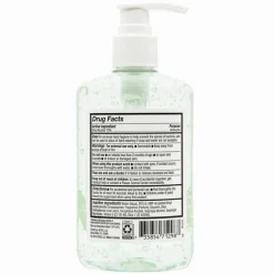 Highmark Hand Sanitizer With Aloe, Floral Scent, 8 Oz, Green, Case Of 6 Bottles