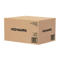 Highmark Multi-Fold 1-Ply Paper Towels, 100% Recycled, Natural, 250 Sheets Per Pack, Case Of 16 Packs