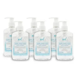 Highmark Original Hand Sanitizer, Fresh Scent, 8 Oz, Clear, Case Of 6 Bottles