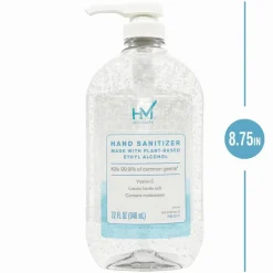 Highmark Original Hand Sanitizer, Fresh Scent, 32 Oz, Clear, Case Of 6 Bottles