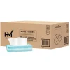 Highmark 2-Ply Facial Tissue, Flat Box, White, 100 Tissues Per Box, Case Of 30 Boxes
