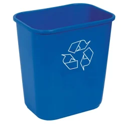 Highmark Recycling Bin, 3.25 Gallons, Blue