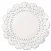 Hoffmaster Cambridge Lace Doilies, Round, 12", White, 1,000/Carton