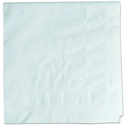 Hoffmaster Cellutex Table Covers, Tissue/Polylined, 54" x 108", White, 25/Carton