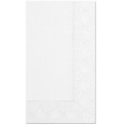 Hoffmaster Dinner Napkins, 2-Ply, 15 x 17, White, 1,000/Carton