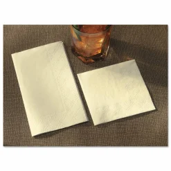 Hoffmaster Dinner Napkins, 2-Ply, 15 x 17, White, 1,000/Carton