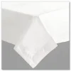 Hoffmaster Tissue/Poly Tablecovers, 72" x 72", White, 25/Carton
