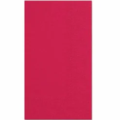 Hoffmaster Dinner Napkins, 2-Ply, 15 x 17, Red, 1,000/Carton