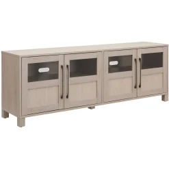 Holbrook Rectangular TV Stand for TV's up to 75" in Alder White