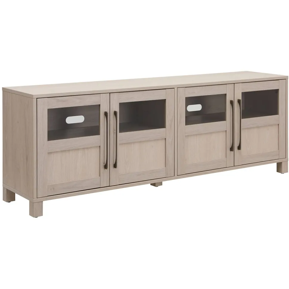 Holbrook Rectangular TV Stand for TV's up to 75" in Alder White