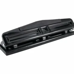 3-Hole Adjustable Punch, Black