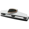 3-Hole Paper Punch, 10-Sheet Capacity, Silver