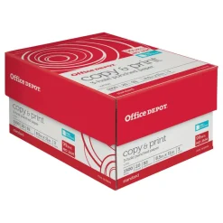 3-Hole Punched Multi-Use Printer & Copy Paper, White, Letter (8.5" x 11"), 1500 Sheets Per Case, 20 Lb, 92 Brightness