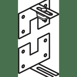 HON Basyx basyx by HON Versé Partitions, Wall-Mount Connector, 1