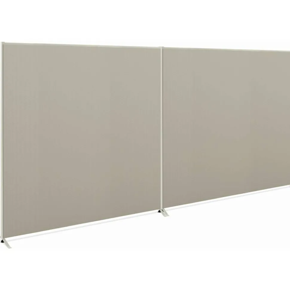 HON Basyx Verse Panel System, 60"H x 61"W, Gray