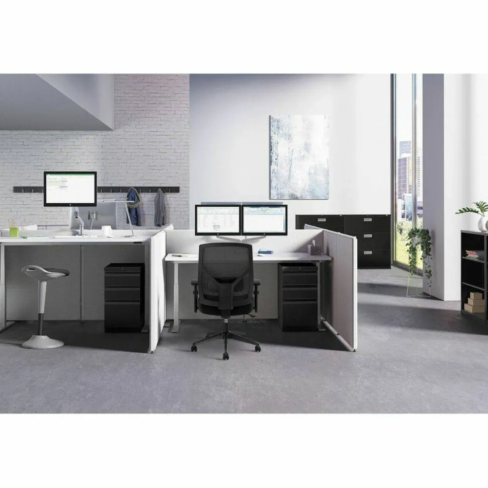 HON Basyx Verse Panel System, 60"H x 36"W, Gray