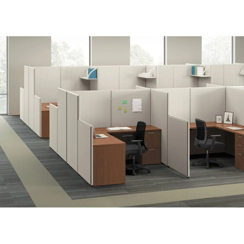 HON Basyx Verse Panel System, 60"H x 49"W, Gray