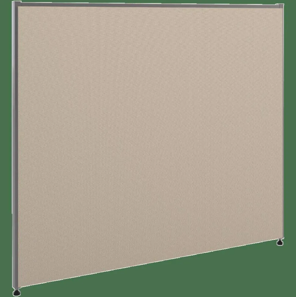 HON Basyx Verse Panel System, 42"H x 48"W, Gray