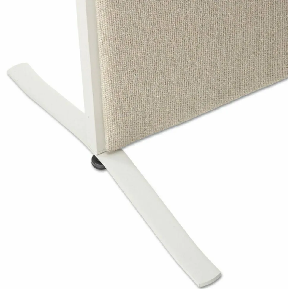 HON Basyx Verse T-Base Stabilizing Foot, 1"H x 12"W x 2"D