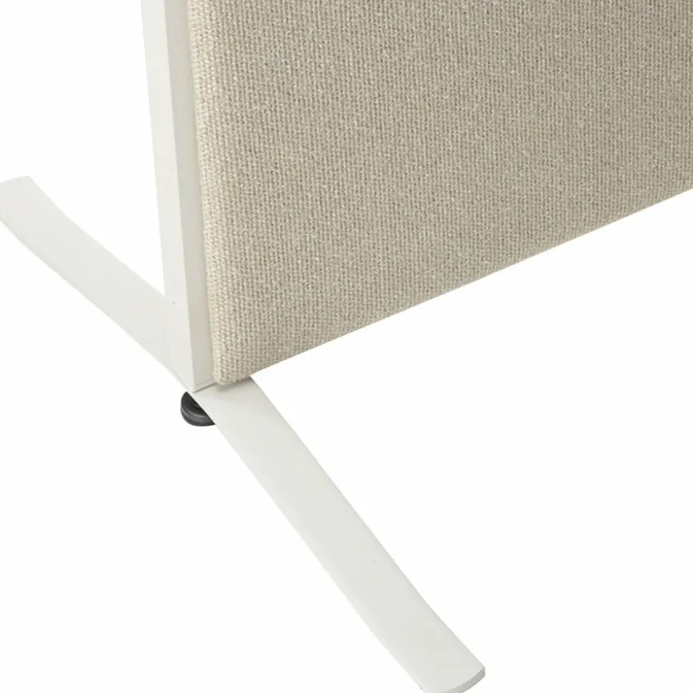 HON Basyx Verse T-Base Stabilizing Foot, 1"H x 12"W x 2"D