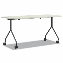 HON Between Nested Multipurpose Tables, Rectangular, 72w x 24d x 29h, Silver Mesh/Loft