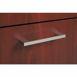 HON BL Series Field Installed Arched Bridge Pull, Arch, 4.25 x 0.75 x 0.38, Polished Silver, 2/Carton