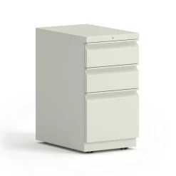 HON Brigade Mobile Pedestal | 2 Box / 1 File Drawers | Full Radius Pull | 15"W x 22-7/8"D x 28"H | Loft Finish