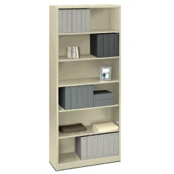 HON Brigade 6 Shelf Transitional Modular Shelving Bookcase, 81-1/8