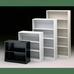 HON Brigade Steel Modular Shelving Bookcase, 2 Shelves, 29