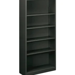 HON Brigade Steel Modular Shelving Bookcase, 5 Shelves, 71