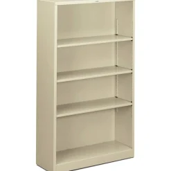 HON Brigade Steel Modular Shelving Bookcase, 4 Shelves, 60