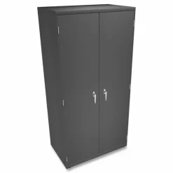 HON Brigade Steel Storage Cabinet, 5 Adjustable Shelves, 71 3/4