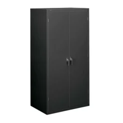 HON Brigade Steel Storage Cabinet, 5 Adjustable Shelves, 71 3/4