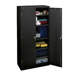 HON Brigade Storage Cabinet, 5 Adjustable Shelves, 72