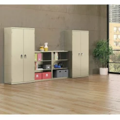 HON Brigade Storage Cabinet, 5 Adjustable Shelves, 72