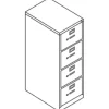 HON 310 26-1/2"D Vertical 4-Drawer Letter-Size File Cabinet, Black