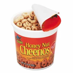 Honey Nut Cheerios Cereal-In-A-Cup, 1.83 Oz, Pack Of 6